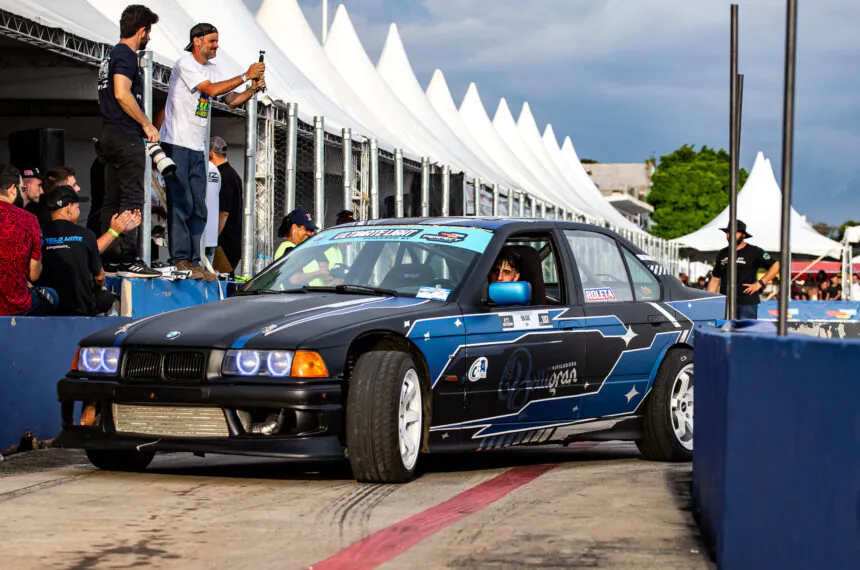 Guilherme Rodrigues, DK Gui, foi o campeão da etapa paulista do Ultimate Drift Light