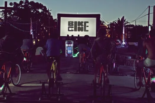 BikeCine é cinema ao ar livre e com energia limpa