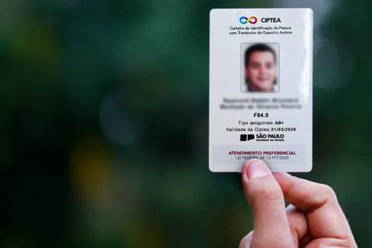 Região de ABC soma mais de 2,5 mil emissões gratuitas de Carteiras de Identificação da Pessoa Autista