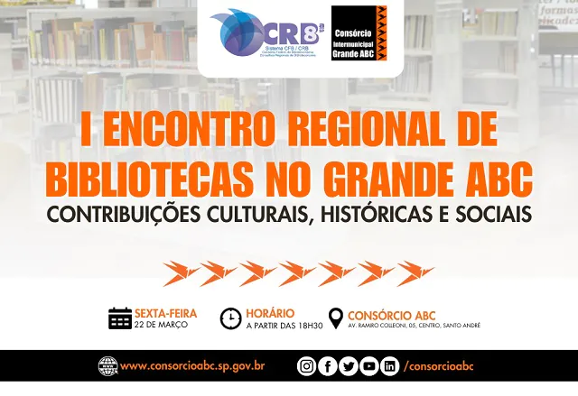 Convite_Encontro Regional de Bibliotecas__