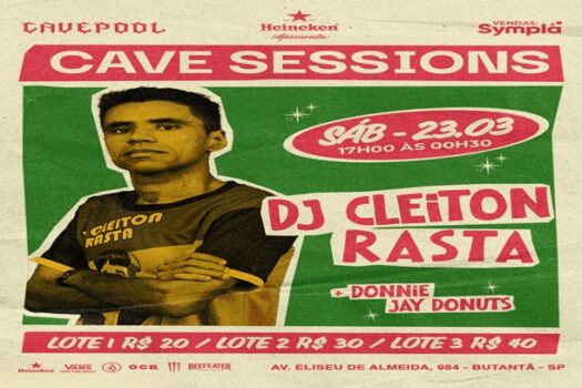 Direto de Alagoas, DJ Cleiton Rasta vai debochar legal na CavePool