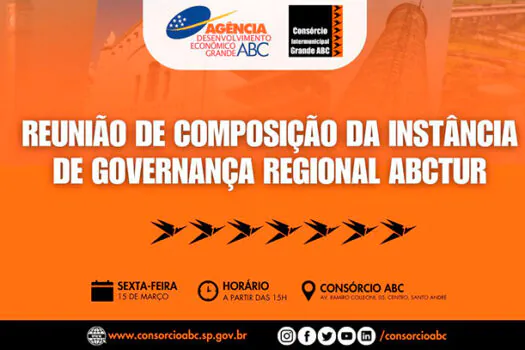 Consórcio ABC recebe reunião de composição da instância de governança regional de turismo