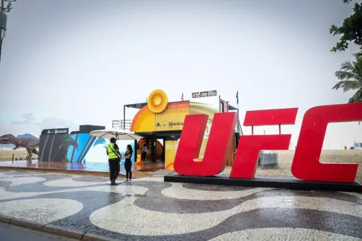 UFC inaugura “Tour das Letras” no Rio de Janeiro 