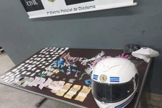 GCM Diadema prende suspeito de tráfico de drogas no Canhema