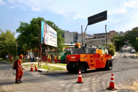 Programa Asfalto Novo avança para mais de 80km de vias recapeadas em Mauá