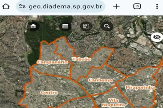 O GeoDiadema agora na palma de sua mão