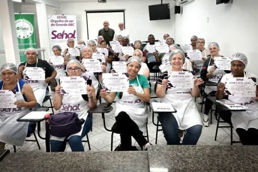 Sehal conclui curso de Saladeira(o) em parceria com a Prefeitura de Santo André