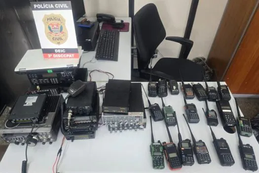 Suspeito de integrar facção que espionava frequências de rádio da Polícia Civil e GCM é preso em SP