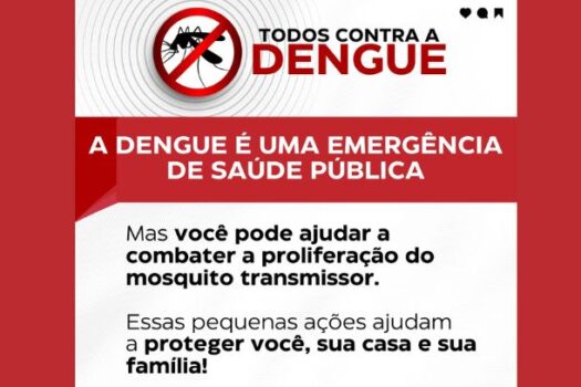 Entrega de material escolar, combate à dengue e mais destaques de Rio Grande da Serra