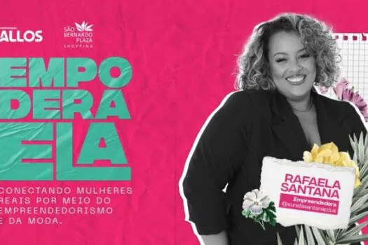 São Bernardo Plaza fomenta o empreendedorismo feminismo com feira de artesanato e rodas de conversa