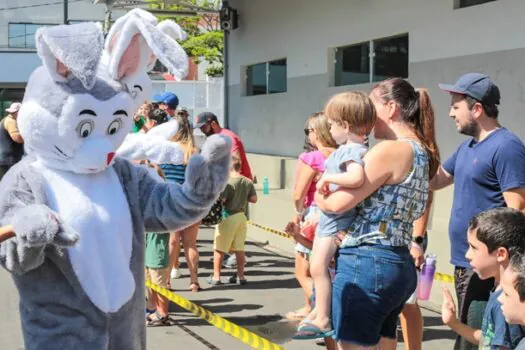 Com diversão para toda a família, Páscoa do Clube de Campo recebe mais de mil pessoas