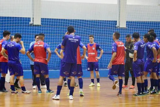 Santo André pronto para o desafio contra o Foz Cataratas na estreia da Liga Nacional de Futsal