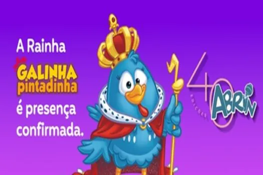 Galinha Pintadinha é presença confirmada na 40ª edição da Abrin