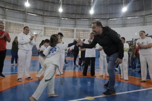 Ginásio Élio Bernardi é revitalizado e entregue à comunidade de Mauá