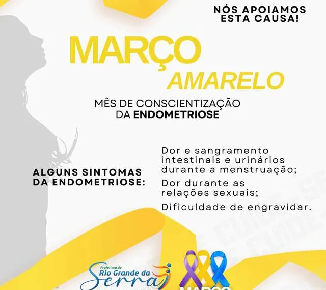 Março Amarelo: Conscientização sobre a Endometriose