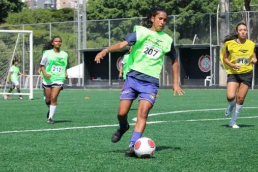 Peneira da Federação Paulista de Futebol coloca meninas na lupa de grandes times