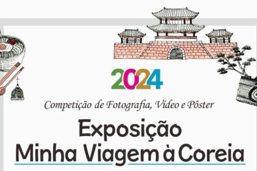 Exposição “Minha viagem à Coreia” começa neste final de semana