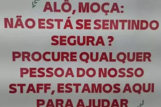 Bares e restaurantes seguem firmes no apoio contra o assédio às mulheres