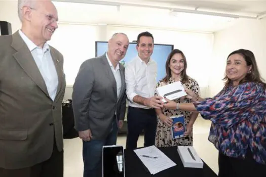 Santo André reforça atuação da Estratégia Saúde da Família com 40 novos tablets