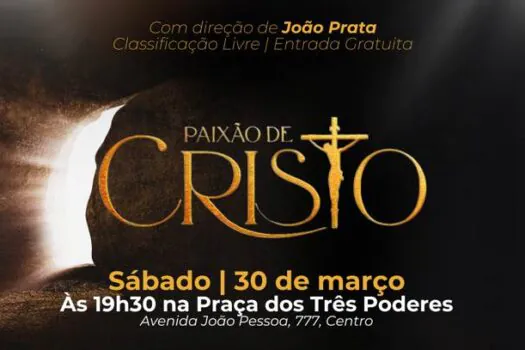 Ensaio nesta 5ª no cenário prepara volta da encenação da ‘Paixão de Cristo’ após 8 anos em Nova Odessa