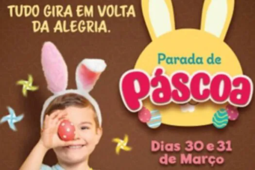 Shopping Interlagos tem “Parada de Páscoa” com maquiagem infantil