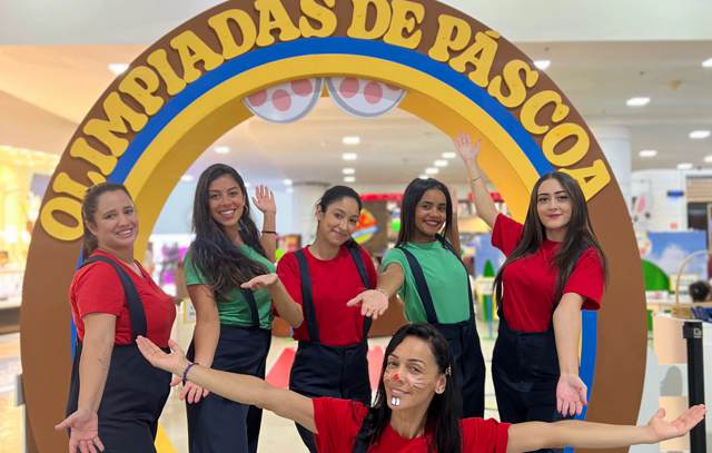 Internacional Shopping promove Olimpíadas de Páscoa