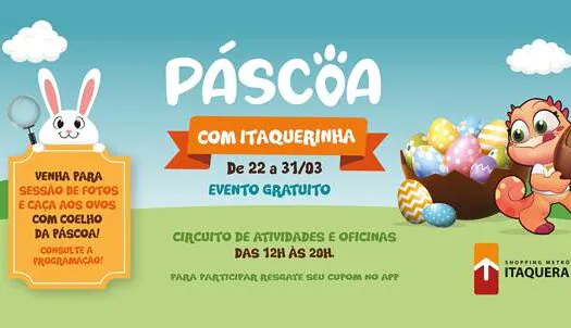 Páscoa desembarca na Zona Leste de São Paulo