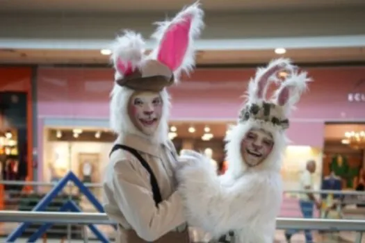 Tietê Plaza Shopping oferece café da manhã com coelhinho da Páscoa e atividades para as crianças