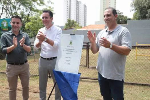 Santo André inaugura Pet Parque Escola na Vila Valparaíso