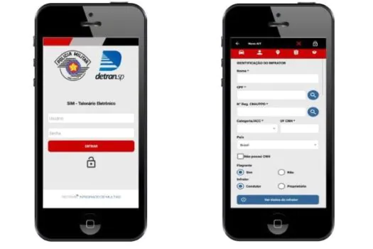 PMs terão novo aplicativo de celular para multar motoristas em São Paulo