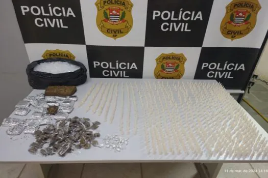 Polícia Civil apreende mais de 900 porções de drogas em Campinas