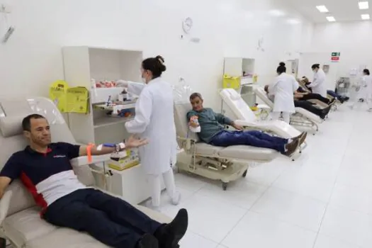 Posto de Coleta de Sangue de Mauá completa um ano de existência salvando vidas