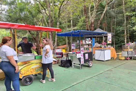 Parque do Pedroso ganha praça de alimentação nos finais de semana e feriados