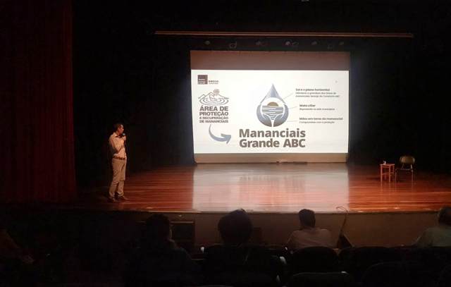 Consórcio ABC apresenta projeto de sinalização de mananciais em evento de aniversário da Billings