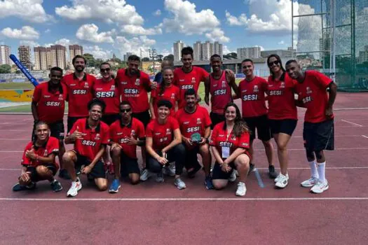 Atletas do Sesi-SP se destacam na 1ª Fase Nacional do Circuito de Atletismo Paralimpico