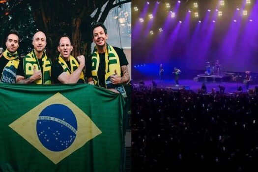 Simple Plan toca Mamonas Assassinas em festival em SP