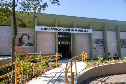 De portas abertas, Biblioteca Cecília Meireles vira centro cultural no Pq. das Nações