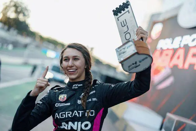 Rafaela Ferreira conquistou primeira pole no BRB Fórmula 4 Brasil