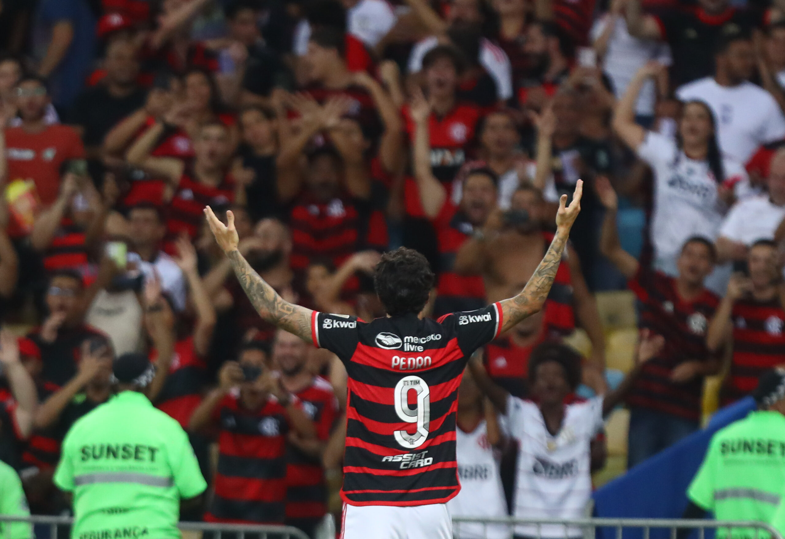 Flamengo vence o Palestino e dorme na liderança do Grupo E da Libertadores