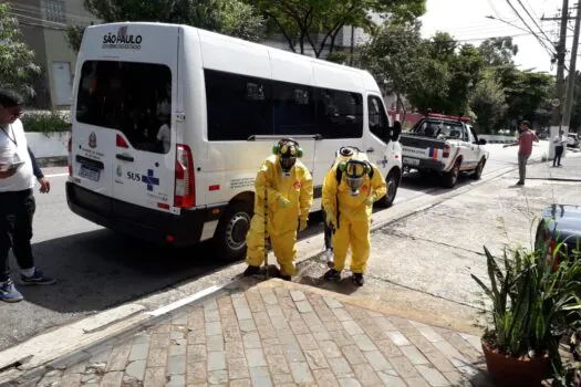 Diadema realiza nebulização como ação de combate à dengue