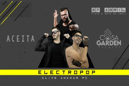 Festa Aceita traz o DJ Gabriel Ankhar pra edição Electropop em Atibaia