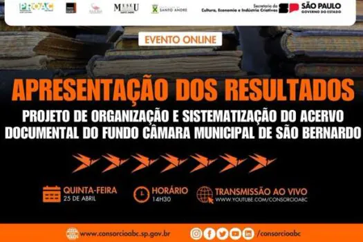 Evento virtual apresenta acervo da antiga cidade que hoje corresponde ao Grande ABC