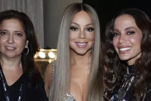 Anitta celebra encontro com Mariah Carey: ‘Minha cantora favorita no mundo’