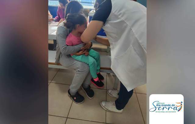 Rio Grande da Serra promove atualização de cadernetas de vacinação