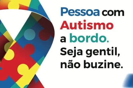 SP lança identificação veicular para criar empatia com pessoas com autismo no trânsito