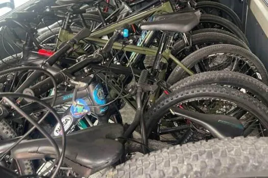 Operação Speed Bike: 16 bicicletas usadas em roubos no centro de SP são apreendidas