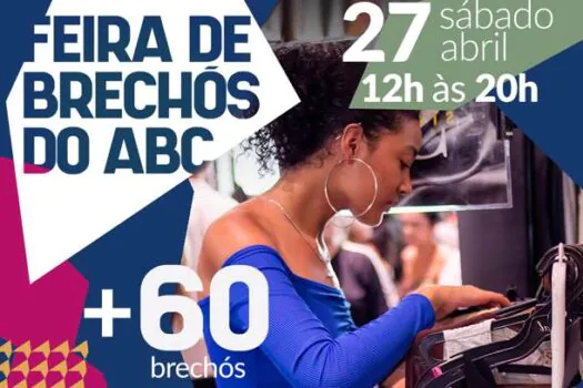 Feira de Brechós do ABC volta ao Cine Theatro Carlos Gomes neste sábado