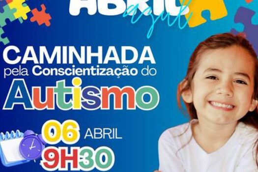 Caminhada pela Conscientização do Autismo em Rio Grande da Serra