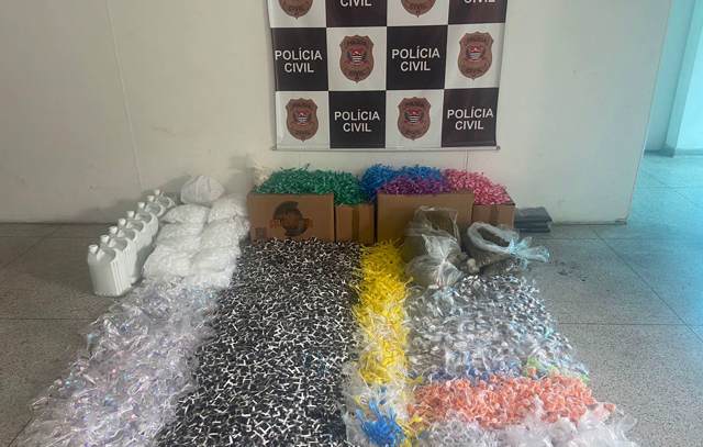 Polícia Civil apreende mais de 33 mil porções de drogas em ‘casa bomba’ em Osasco