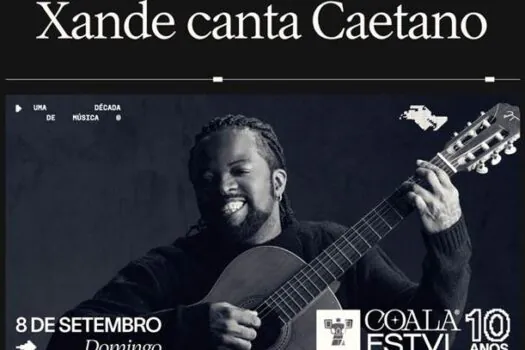 Coala Festival anuncia show de Xande de Pilares cantando Caetano Veloso